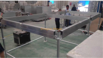 pont de scène ringlock en acier 2 x 2 m 30x20 m