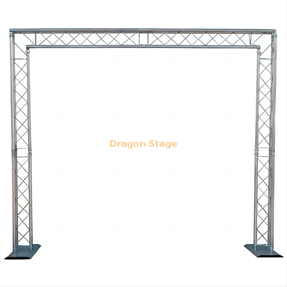 système mobile de ferme de poteau de gardien de but du DJ 8FT X 8FT de ferme de 290mm