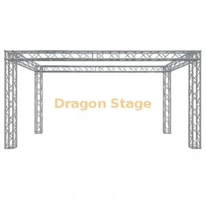 Aluminium Global Truss 10' x 20' x 10' coin de bloc de jonction universel stand de salon commercial