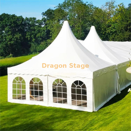 Tente extérieure de pagode de chapiteaux de mariage d'auvent de réception de l'événement 20x20ft