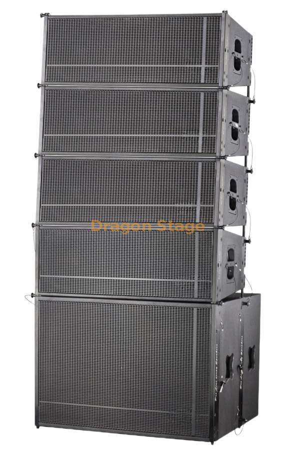 Haut-parleur professionnel extérieur et système audio pour 1000 publics