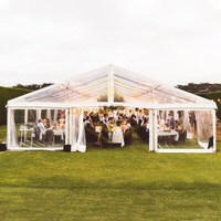 Tente professionnelle pour événements de mariage avec un intérieur spacieux pour les activités de banquet et de célébration