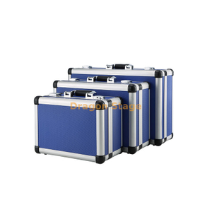 Mallette de transport en aluminium pour instrument portable, dur et durable, grand espace