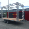 Bouc en aluminium 4x1x2m pour la remorque de camion mobile