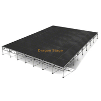 Plate-forme portative extérieure 9.76x8.54m d'étape d'événement de concert de mariage