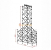 Tableau de la ligne d'enceintes en plein air Layher Truss