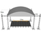 All Mether Curved Roof Truss for Outdoor Event 12x10x6m