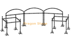 Système d'arc Truss pour conception de scène d'arc de concert