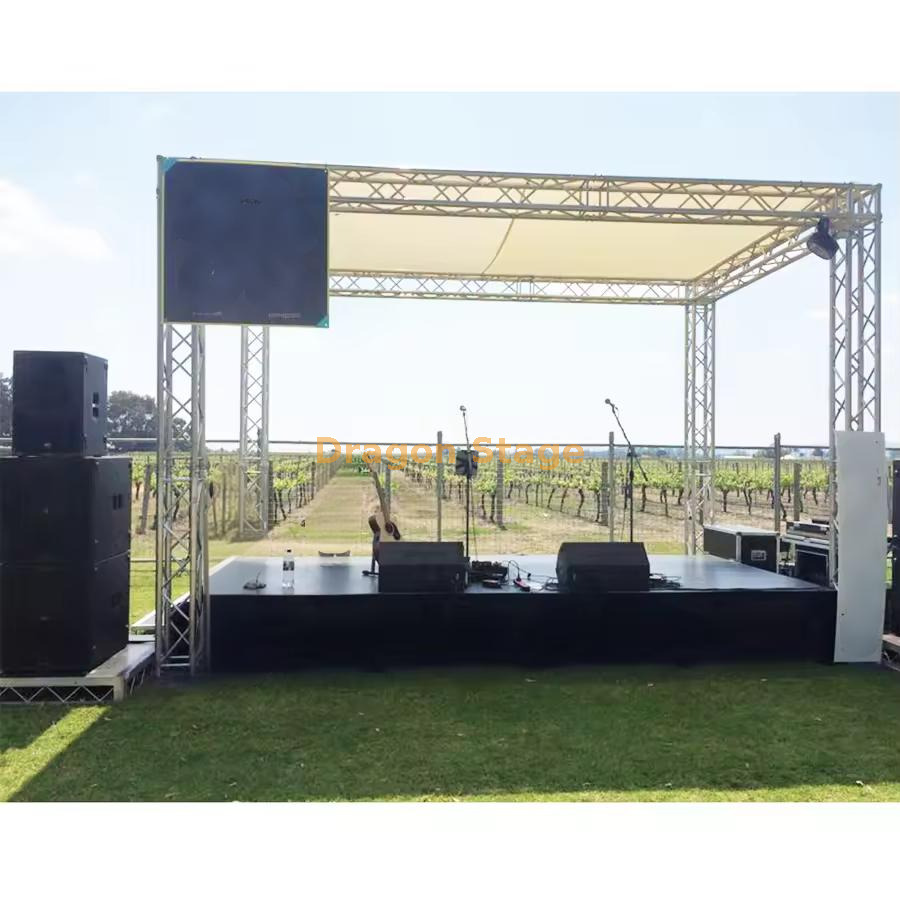 Kits de ferme modulaire portable pour un assemblage rapide étape en aluminium 4x4x3m