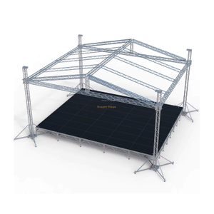 Système de ferme d'éclairage audio de musique en aluminium personnalisé 12x10x9m