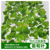 Vine simulée, décoration des feuilles de raisin, vigne de fleurs artificielles enroulée autour de plantes vertes, 99 morceaux de feuilles de vigne collées, 5 pièces - étanche, écran solaire, papillon + soie attachée