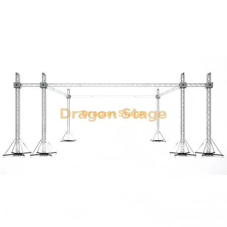 Système de truss de scène de concert en plein air personnalisé 12x12x8,5 m