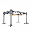 Silver Color Lefting Truss Square Spigot Lighting Stand Truss 9x7x8m