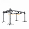 Silver Color Lefting Truss Square Spigot Lighting Stand Truss 9x7x8m