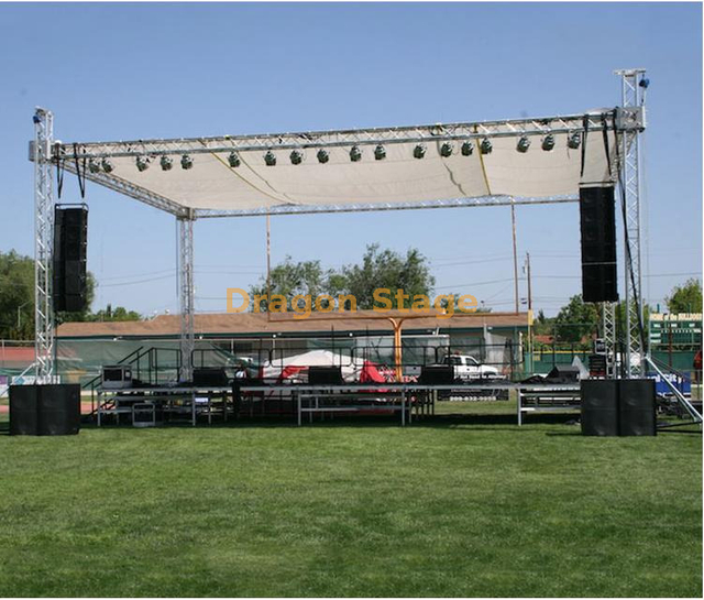 Modular Aluminium Event Truss Systems 10x7x6m