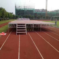 Solide capacité portable de pont en aluminium Stage 12x12ft Hauteur: 6 pieds