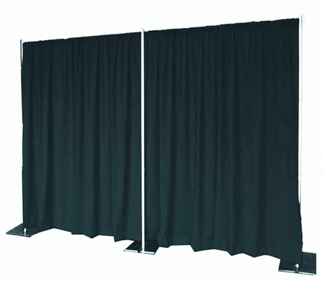Support portatif de tuyau et de drapé de toile de fond de décoration d'étape de mariage d'événement