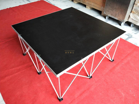 Mise en scène pliante intelligente d'araignée de scène en aluminium portative 4x4 pieds 