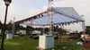 Affichage en aluminium de botte de concert d'événement extérieur avec l'étape et le système de toit plat à vendre
