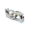 Bijoux fantaisie personnalisé créatif baiser poisson nouveau Design doigt argent acier inoxydable Couple anneau