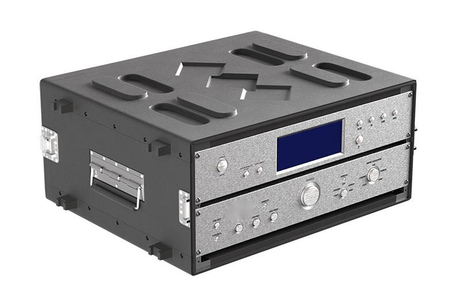 Cas de vol en plastique dur de support d'amplificateur du cas 4U de DJ avec la poignée