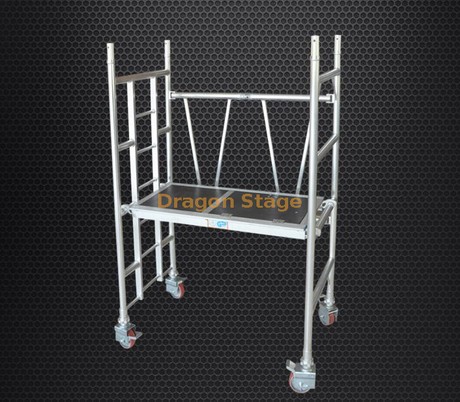 Échafaudage mobile de tour d'échafaudage en aluminium de nouvelle conception échafaudage pliable