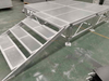 Scène Acrylique Aluminium avec 2 Escaliers 24x12ft 0.4-0.8m