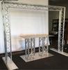 Aluminium Portable Dj Booth Lighting Truss Gentry Arch 3x2m