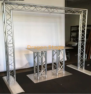 Aluminium Portable Dj Booth Lighting Truss Gentry Arch 3x2m