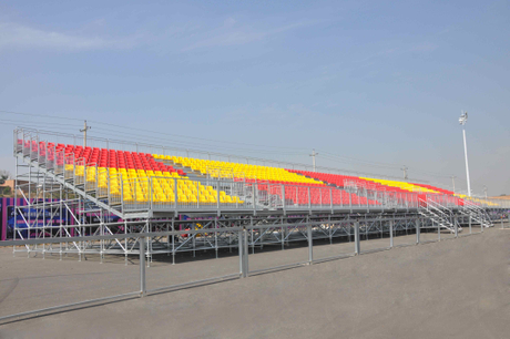 Système d'allocation des places extérieur résistant extérieur de chaise de blanchisseur provisoire extérieur pour le stade