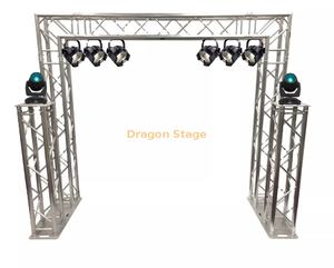 Botte en aluminium pour la cabine de stand de lumière DJ de podium de scène