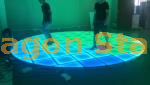 Plancher rond d'étape de piste de danse de RVB LED pour le diamètre 1.8m de boîte de nuit de mariage de partie de disco