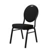 Fourniture directe par le fabricant de nouvelles chaises de banquet nordiques en forme d'œuf, chaises en métal pour banquet de mariage d'hôtel en gros, chaises de salle à manger en gros