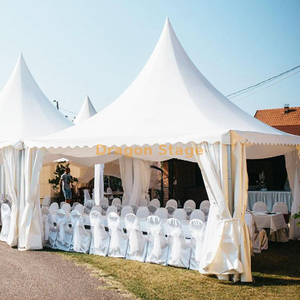 Tente de chapiteau de mariage de fête d'arrière-cour d'événement de pagode extérieure