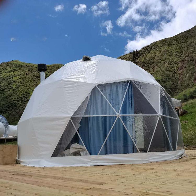 Maison Tente Dôme Avec Salle De Bains