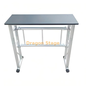 Table pliante en aluminium pour équipement de Dj, installation rapide, mobile, en treillis, pour Bar, club