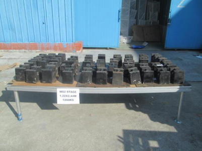 TUV testing on aluminum quick stage.jpg