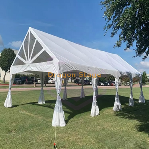 tente blanche de maison de toit de cérémonie de mariage de 6x12m 8x12m pour la garden-party