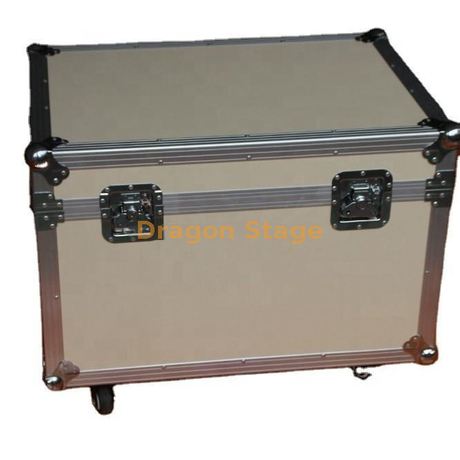 Flight-case en aluminium Party Faddish avec mousse découpée
