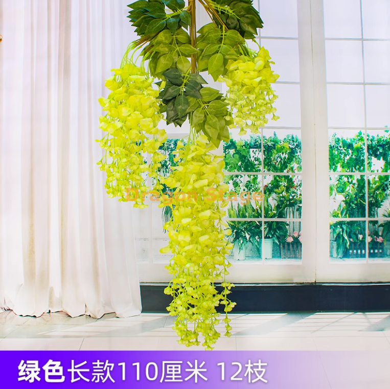 长款绿色 （12 枝） 长