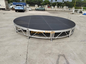 4m de diamètre 1,2 à 2m de haut de la scène de stade Hurch Church de Hurch Hurch Hurch 2020