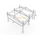 Éclairage de scène d'événement en aluminium extérieur 60x40x18ft