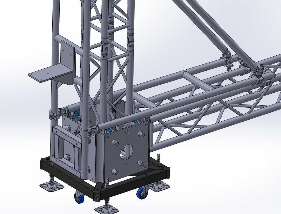 290 mm Pilier de trus