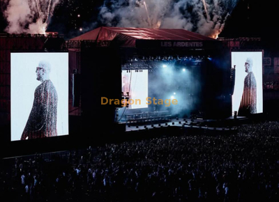 Stage du toit extérieur 12x12x9m avec écran LED 5m et bilan de ligne de ligne 1,5 m