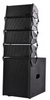 Haut-parleur line array passif double HL2450 de 4 pouces pour petits événements, églises et systèmes audio de conférence
