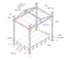 Fiche de toit en aluminium DJ pour stade de mariage 7x4x8m
