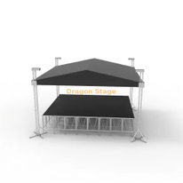 Conception extérieure en aluminium 8x6x6m de système de botte de toit de 290mm