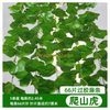 Roard simulé, feuilles de vigne, fleurs décoratives, emballage de vigne, plantes vertes, 66 morceaux, lierre collé, 5 pièces - étanche, écran solaire, papillon + soie attachée