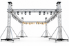 Système de ferme d'éclairage en aluminium pour supports au sol, 8x6x3m, pour événements