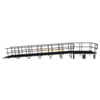 Rampe de chargement droite en aluminium pour production de scènes, 10,30 x 1,63 m, pour valises routières et équipements audiovisuels